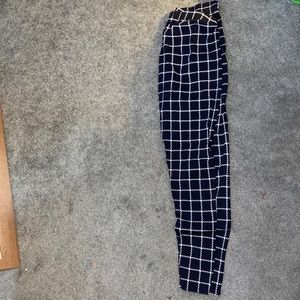 Checkered leggings